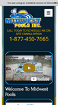 Mobile Screenshot of midwestpools.net